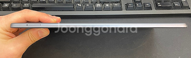 갤럭시탭A7 LTE 그레이 64GB 무잔상 상태좋은 중고14만팝니다.--6